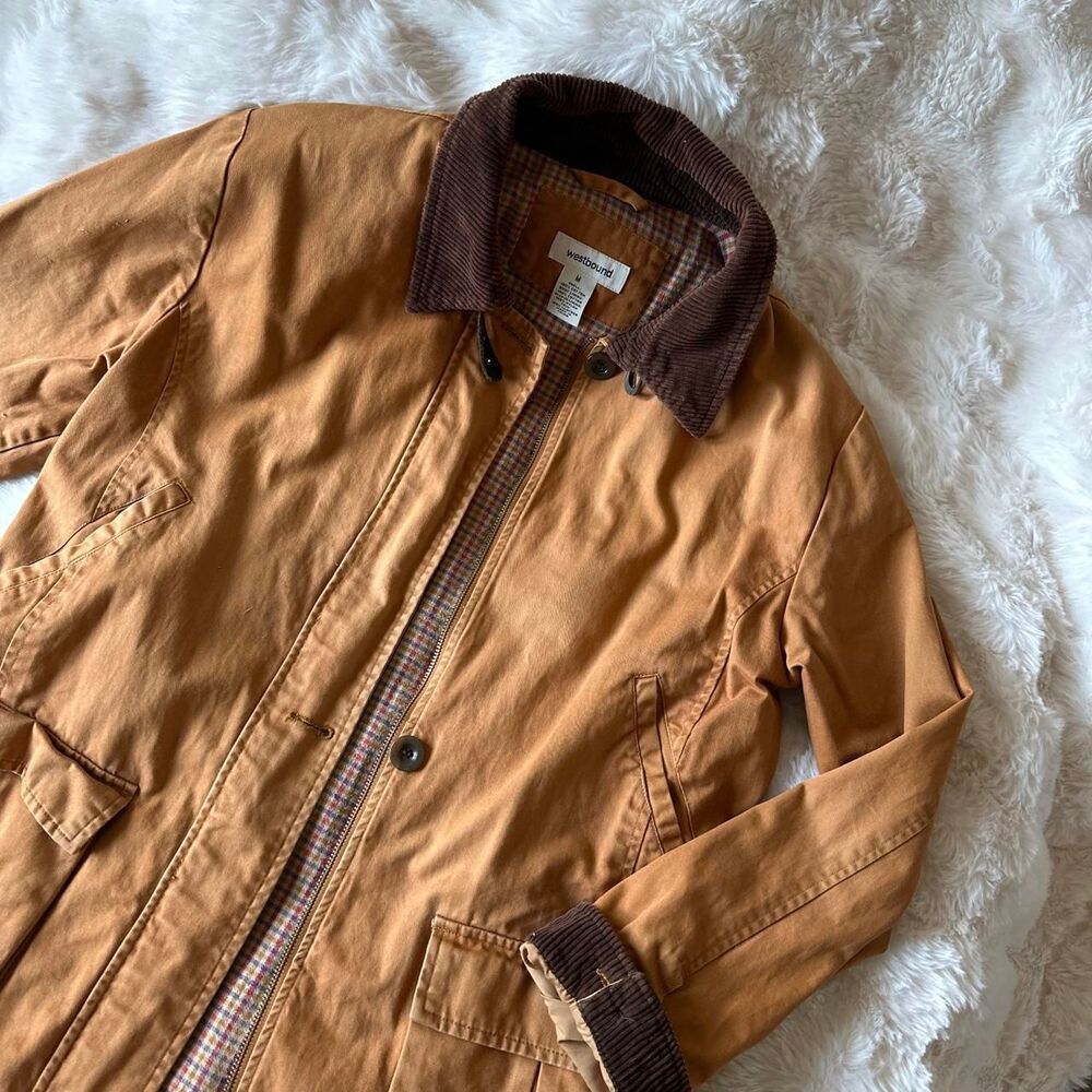 Westbound Men's Tan and Brown Jacket